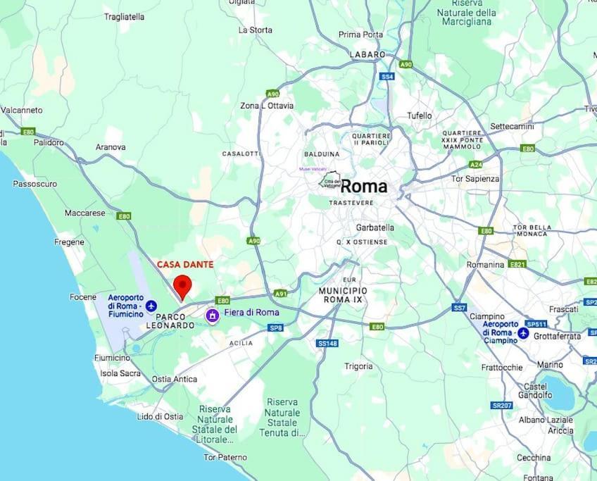 Casa Dantemini Casa Fiera Di Piana Del Solerm Fiumicino Appartamento *